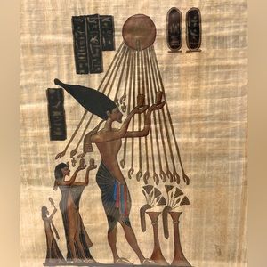 Egyptian papyrus art